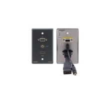 KRAMER  80-000119  WXA-H/USB                 15-pin HD, 3.5mm Audio & HDM Wall Plate
