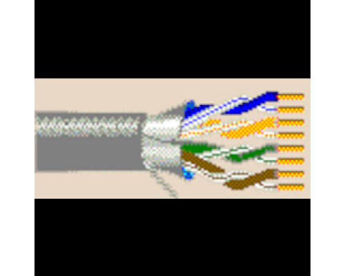 BELDEN  1351A 0041000   23-4P STP-CMR SOL BC CAT6, PO/PVC BELDFOIL SHD YELLOW, REEL NONBONDED-PAIR
