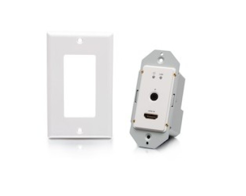 C2G  C2G30021                 C2G 4K HDMI HDBaseT + RS232 and IR Single Gang Wall Plate Transmitter