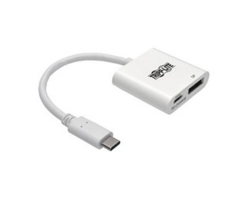 TRIPP LITE U444-06N-DP-C         USB 3.1 Type-C to DisplayPort Adapter Converter with PD Charging, Thunderbolt 3 Compatible,3840 x 2160 4K x 2K @ 60 Hz
