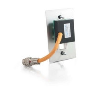 C2G  CG60039  CG60039                 Multi-Format Wallplate, 1-Gang, HD15 VGA/3.5 MM/Composite Video/Stereo Audio/Keystone, Brushed Aluminum