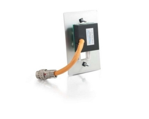 C2G  CG60039  CG60039                 Multi-Format Wallplate, 1-Gang, HD15 VGA/3.5 MM/Composite Video/Stereo Audio/Keystone, Brushed Aluminum