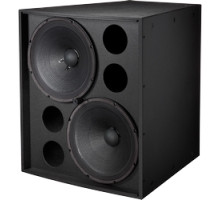 ELECTRO-VOICE  EVF-2151D-FGB                 Dual 15 in. Front-loaded Subwoofer, Black, Weather Resistant, fiberglass