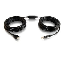 C2G  CG38988  CG38988                 C2G 25ft USB Extension Cable - Active USB A to USB A Extension Cable with Center Boost - USB 2.0 - M/F