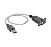 TRIPP LITE U209-18N-NULL         USB to Null Modem Serial FTDI Adapter Cable with COM Retention USB-A to DB9 M/F , 18 in.