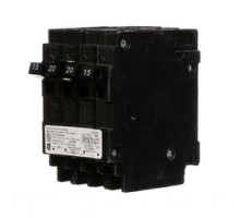 SIEMENS  US2:Q21520CT  Q21520CT   Miniature Circuit Breaker, Common Trip, Thermal Magnetic, Triplex, Plug-In, 3 Pole, 120/240 Volt AC, 15 to 20A, 10 kA Interrupting Rating