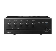 TOA ELECTRONICS INC  BG-2060CU                 Mixer Power Amplifier, 5-Channel, 120 Volt AC 60 Hertz, 60 Watt Output, 50 Hertz to 20 Kilohertz, 60 dB Signal to Noise Ratio, 10.39