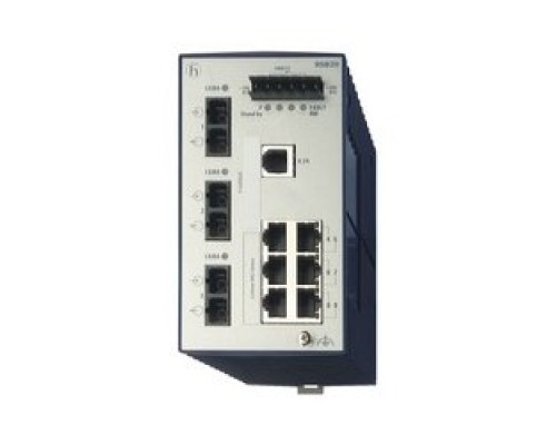 HIRSCHMANN  942014007   RSB switch 9 ports, 3 fiber ports