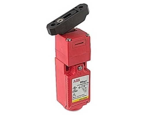 ABB  2TLA050021R1300   Mkey1, compact hinge interlock safety switch with NPT connector, 2NC and 1N0 contacts and flex key actuator
