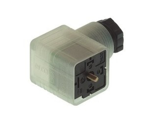 HIRSCHMANN 933748212  GDML 3011 LED 230 RG black; Function indicator glow lamp  2 LEDs for pressure switch, 3 contacts + PE, PG11, DIN EN 175 301-803-A, Type A, 8A, 250V, AC/DC