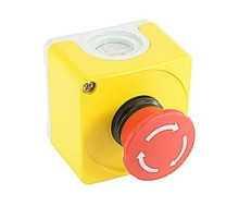 ABB  CEPY1-1001   Assembled E-Stop Enclosure with Red Twist Release Button