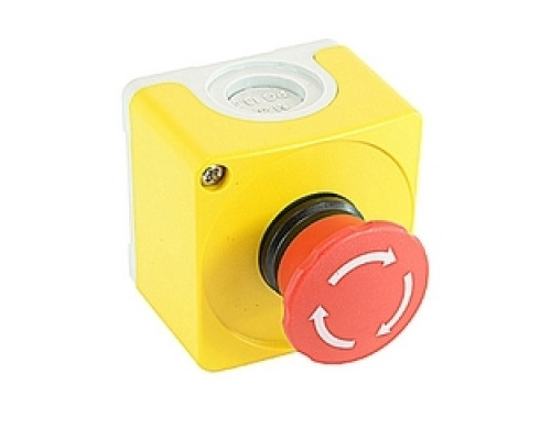 ABB  CEPY1-1001   Assembled E-Stop Enclosure with Red Twist Release Button