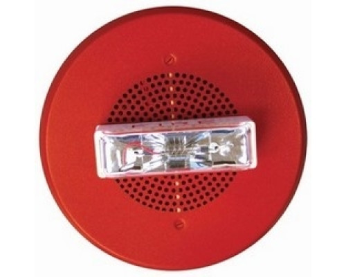 BOSCH SECURITY SYSTEMS  ET90-24MCC-FR                 Ceiling Speaker/strobe 8W 15-95cd, Red