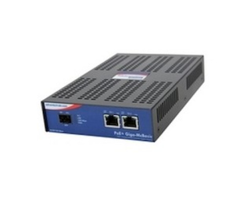 ADVANTECH  IMC-490-SFP-US  852-11911   10/100/1000 Mbps PoE+ Switching Media Converter - PoE+ Giga-McBasic LFPT