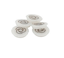 ABB  1SFA616901R9020   White flush text cap for illuminated pushbuttons and pilot lights