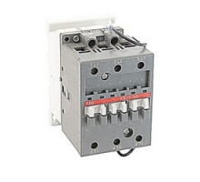 ABB  AE75-30-00-81   3 pole, 125 amp, non-reversing across the line contactor with 24V DC coil and no auxiliary contacts