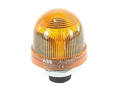 ABB  KSB-401Y   Optical module for signal beacon with yellow permanent light, 12 to 24V AC/DC for bulb BA 15d