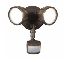 COOPER LIGHTING LLC  MST18R17L   180 TWIN HEAD LED FLOODLIGHT - BRONZE