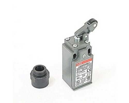 ABB  LS35P32B11   30 mm plastic limit switch with plastic roller lever on steel plunger actuator