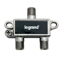 ON-Q/LEGRAND  VM2202V1  VM2202-V1                 Digital Cable Splitter, 2-Way, 5 to 1525 Megahertz, 75 Ohm, ANSI/SCTE 01 Connection, Coaxial Cable, -40 to 60 Deg C, 2.3