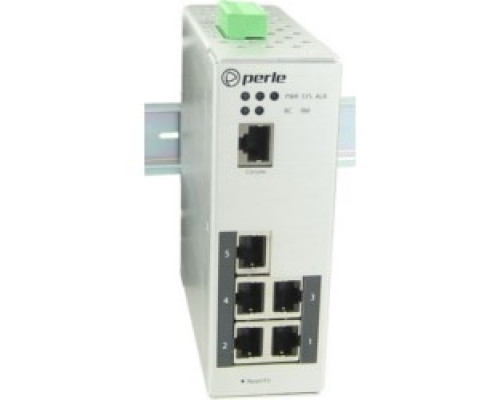 PERLE SYSTEMS  07013280  IDS-305-XT   Industrial Managed Switch, 5 x 10/100/1000Base-T Base-T RJ-45 Ports. -40 To 75C Industrial Extended Operating Temperature. PRO Software Feature Set