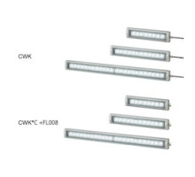 PATLITE USA CORPORATION CWK6S-24-CD  600mm LED light bar, wide angle, daylight white, aluminum body, tempered glass, 24V DC
