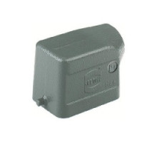 HARTING  19300061541   Han B Hoods: Han B Hood Side Entry LC 2 Pegs M25