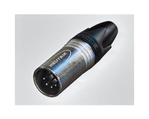 NEUTRIK  NC5MXX                 Cable End XX Series - Male 5 Pin - Nickel/Silver