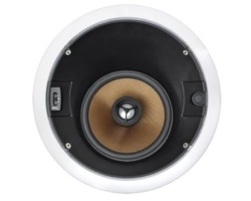 ON-Q/LEGRAND  HT7655                 In-Ceiling Speaker, Angled, Single Voice Coil, 100 Watt RMS/200 Watt Peak, 55 Hertz to 20 Kilohertz, 89 dB, 6.5