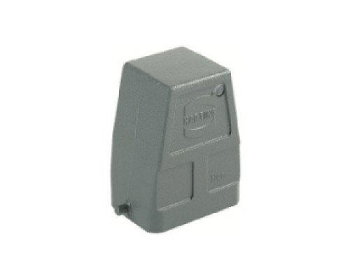 HARTING  19300060547   Han B Hoods: Han B Hood Side Entry HC 2 Pegs M32