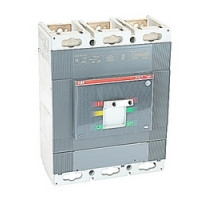 ABB T6H800DW  3 pole, 800 amps rated at 600V AC, Tmax molded case switch MCS with magnetic only MCS trip device and 65kA at 480V AC interrupt current rating