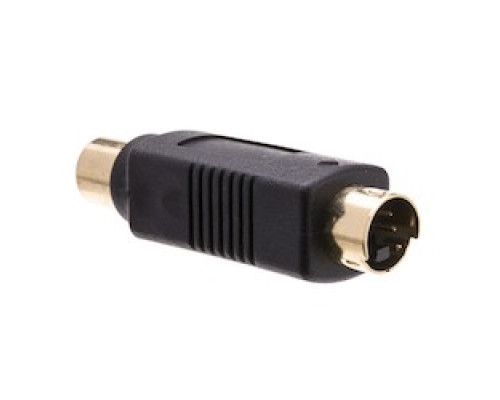VANCO  120074                 S-Video Mini Din 4 Pin Male Plug to RCS Female Jack