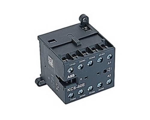 ABB  KC6-40E-07   4 pole, 4 NO, KC6 Interface relay with screw terminals and 12V DC control voltage