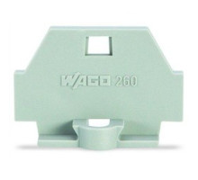 WAGO CORPORATION  260-361   End Plate; With Fixing Flange