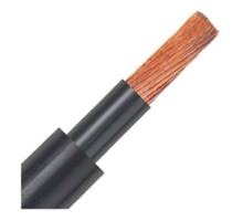 LAPP GROUP 0026601         Flexible Single-Conductor Power Supply Cable, Stationary, 8 AWG 10 mm2 , 1 conductor, Black PVC Jacket, Unshielded, 0.354