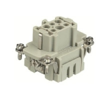 HARTING  09330062716  9330062716                 Han E Female Insert: Han 6 ES-Female insert