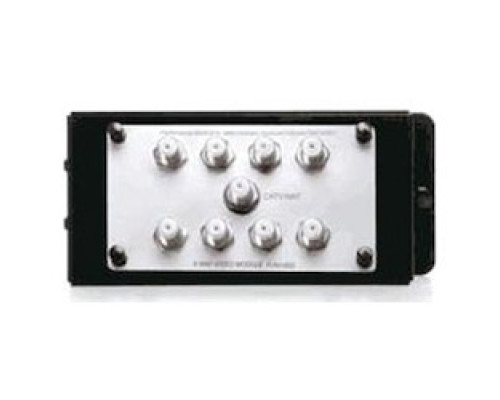 ON-Q/LEGRAND  VM1002                 Passive Video Splitter/Combiner, Enhanced, Rectangular, 8-Receptacle, 5 to 1000 Megahertz, 75 Ohm, 6.42