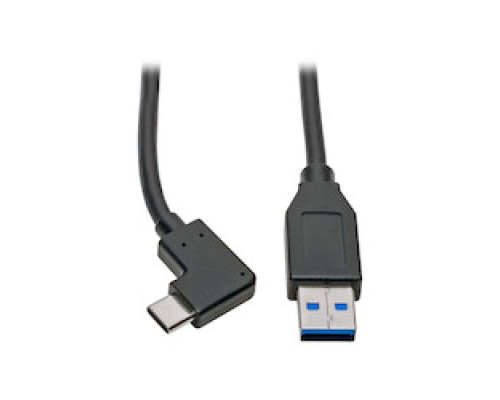 TRIPP LITE U428-003-CRA         USB TYPE-C TO USB TYPE-A, CABLE M/M - RIGHT ANGLE, 3.1, 5 GBPS, GEN 1