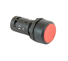 ABB  CP1-10R-10   Non Illum, Flush Push Button Momentary, Flush 1NO Contact Red