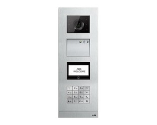 ABB  M21351K-A                 Video Outdoor Station With Keypad, With ID Card Reader, Aluminum Alloy