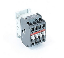 ABB  A16-40L-00-42   4 pole, 30 amp, electrically held open lighting contactor with 277V AC coil and no auxiliary contacts