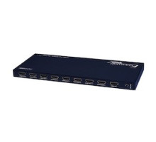 VANCO  EVSP4K18                 Slim HDMI 1x8 4K Splitter 4k/60hz HDR HDCP2.2