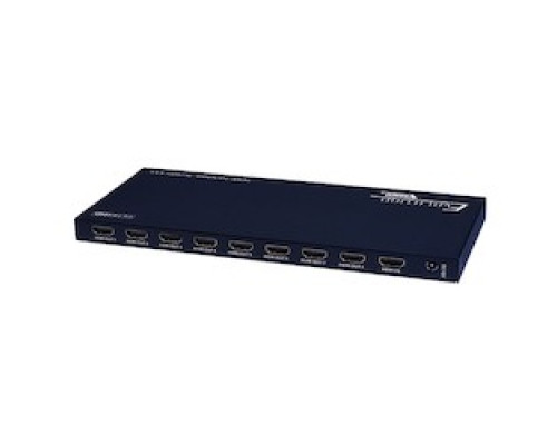 VANCO  EVSP4K18                 Slim HDMI 1x8 4K Splitter 4k/60hz HDR HDCP2.2