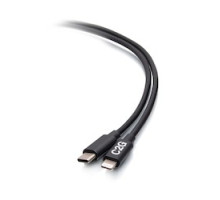 C2G C2G54555         3ft .9m USB C to Lightning Cable Black
