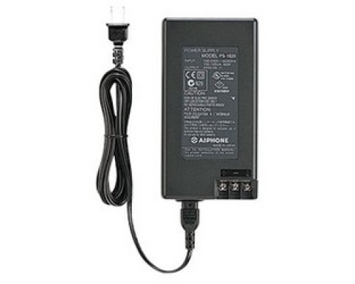AIPHONE  PS-1820UL  19028                 18V DC Power Supply, 2A, UL Listed