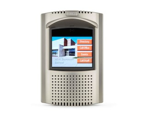 ALGO COMMUNICATION PRODUCTS  8036                 The Algo 8036 SIP Multimedia Intercom is a PoE IP video intercom combining the functionality of an IP phone, security camera, and interactive kiosk via a touch screen interface.