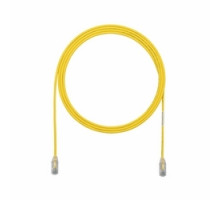 PANDUIT  UTP28SP12MYL   Cat6 UTP 28AWG CM/LSZH Cable Assembly, Yellow, 12m