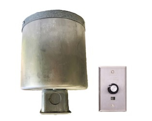 LENCORE ACOUSTICS LLC  LM6-HBRCVC-LOF                 Classic Speaker, Handy box, brushed aluminum housing, RCVC with on/off switch