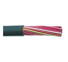 ALPHA WIRE  F16012LW BK199                 Industrial-Series-Cable, IndustrialSeriesF, 12 Conductor, 16 AWG, Unshielded, 600 V, FTPE Jacket, PVC/NYLON Insulation, 0.565 Jacket Diameter, 0.065 Jacket Thickness, 65/34 Stranding