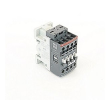 ABB  AF16-40-00-11   4 pole, 30 amp, non-reversing across the line contactor with 24-60V AC and 20-60V DC coil and no auxiliary contacts